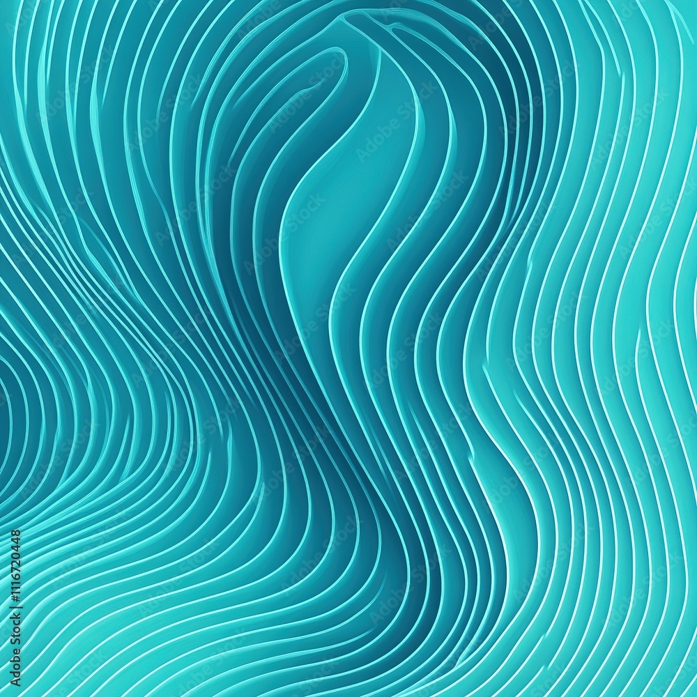 Poster flowing patterns abstract design digital art modern aesthetic close-up visual harmony for creative p