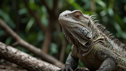 Fototapeta premium Iguana Portrait