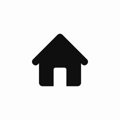 home page icon sign vector