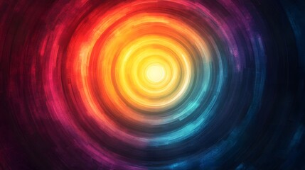 Obraz premium Futuristic abstract 3D holographic shape with fluid iridescent colors and glowing effects, creating a dynamic visual experience against a black background