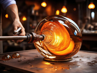 glass blowing