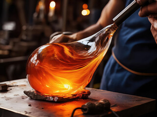 glass blowing