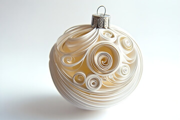 golden christmas ball