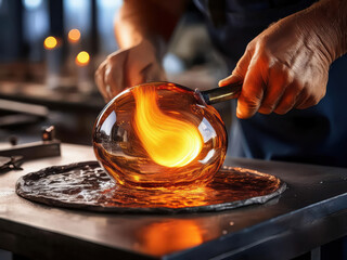 glass blowing