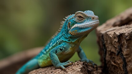 Obraz premium Lizard Portrait