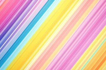 Obraz premium Bright diagonal stripes in rainbow colors with gradient effect.