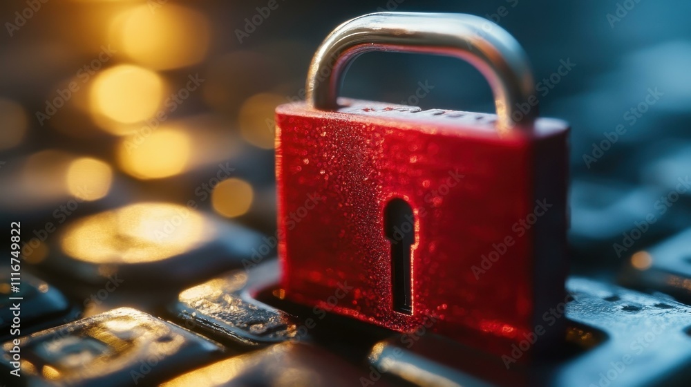 Aufkleber data security concepts threat detection one main object high quality very detailed professional imag
