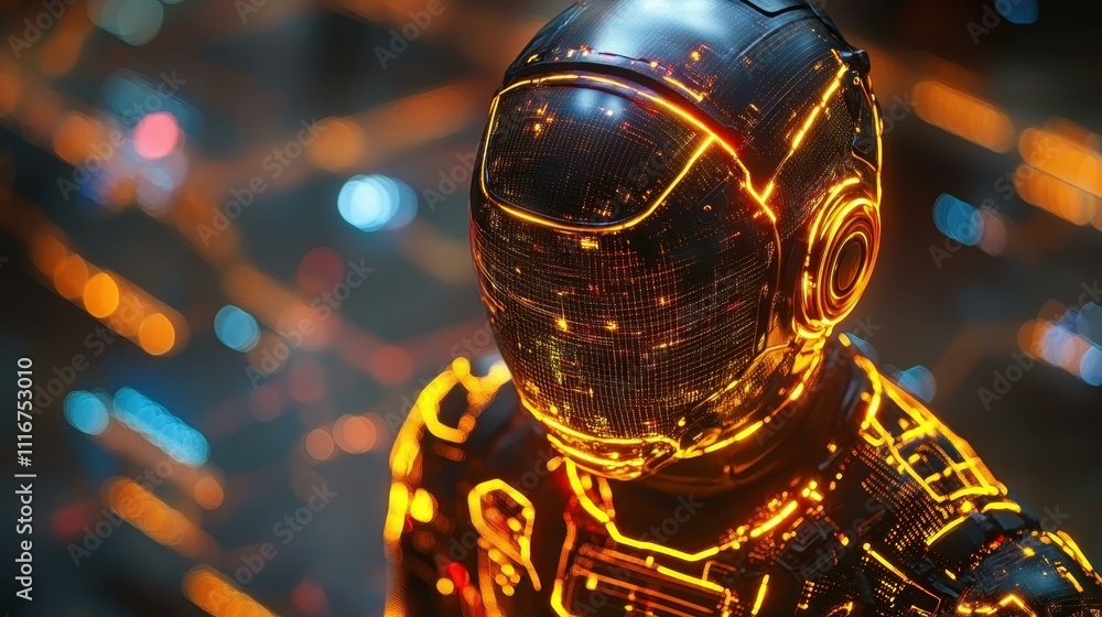 Aufkleber ai and machine learning training data one main object high quality very detailed professional image