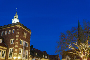 Naklejka premium Adventsstimmung im Borken im Münsterland