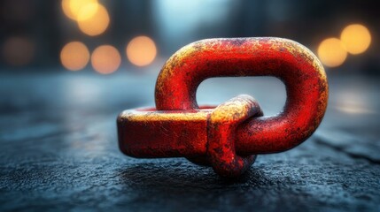 Post Quantum Cryptography Supply chain analytics IIoT Smart contract security Blockchain certificates development Pulse Inoc Ox LogiNext Close-up of rusty metal link on textured surface, symbolizing 