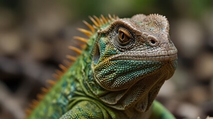 Fototapeta premium Lizard Portrait