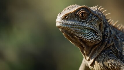 Fototapeta premium Lizard Portrait