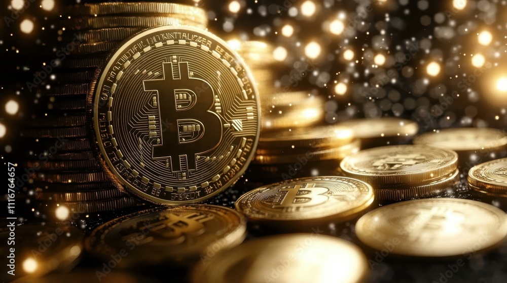 Poster cryptocurrency concepts cryptocurrency concepts one main object high quality very detailed professio