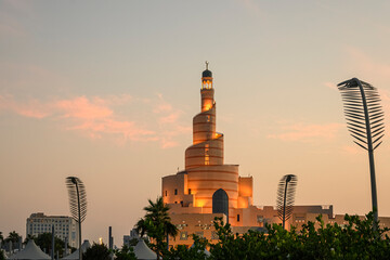 masjid in souq waqif area in doha qatar