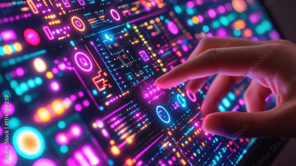 Aufkleber smart tech malfunctions, touchscreen unresponsiveness