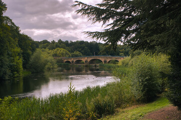 Bridge Over the River UK Gardens