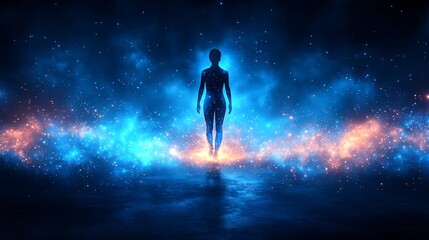 Naklejka premium Cognitive therapy blueprint Psychosomatic Medicine showcasing mindbody connection and chronic pain treatments under Psychiatry
