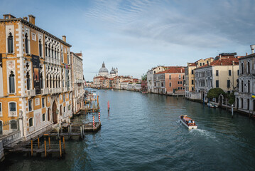 Fototapeta premium View of the canals and streets of Venice. Italy. Summer.