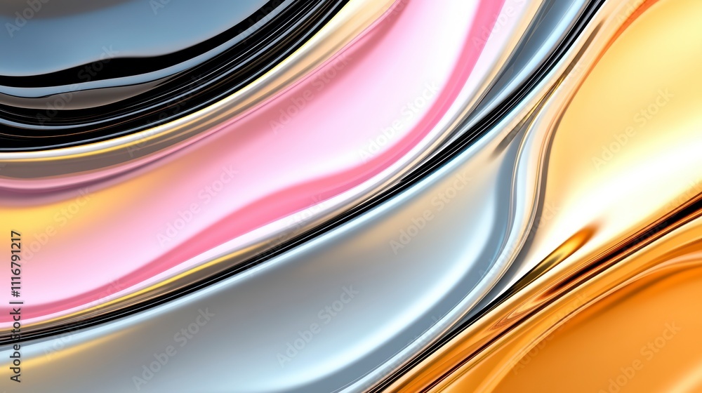 Poster captivating swirls of color create a mesmerizing harmonious background art experience