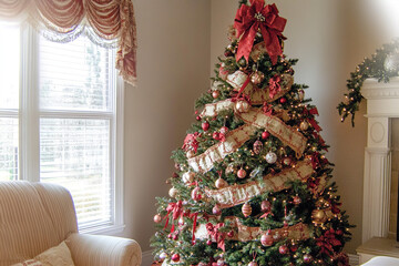 decorated christmas tree