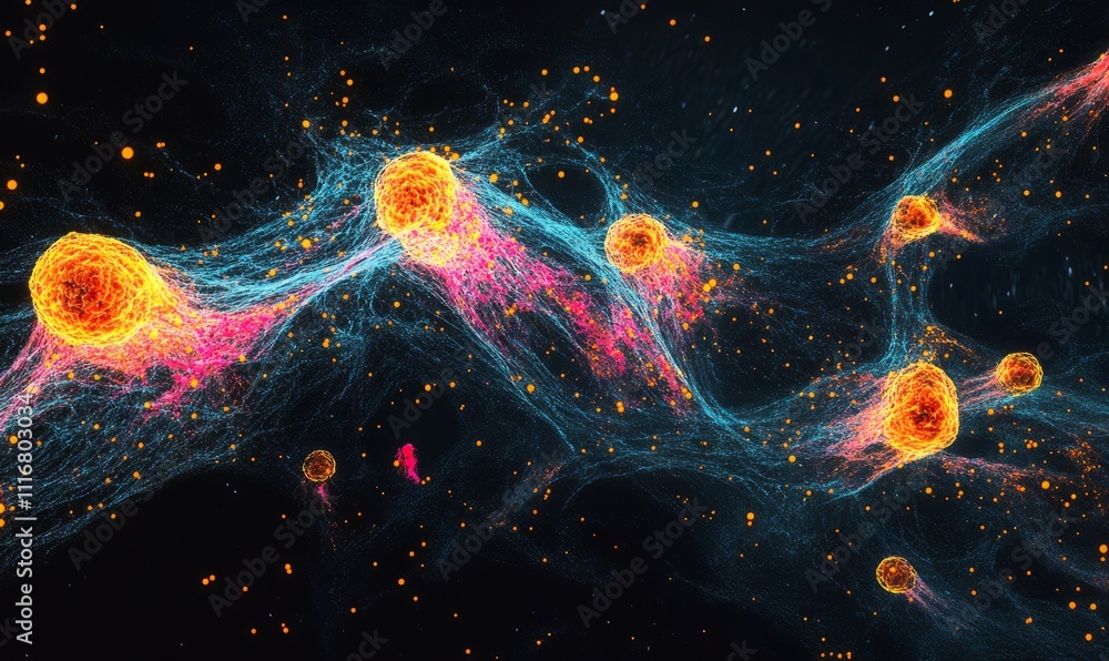 Poster highpower view of autoreactive t cells attacking and destroying dopamineproducing neurons in a case 