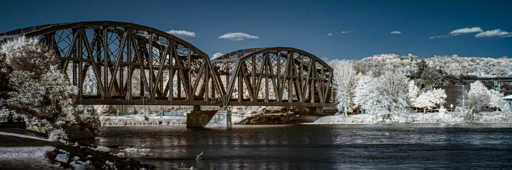 Bridgewater Crossing in Infrared