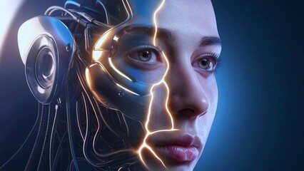 Obraz premium The Future of Humanity: Transhumanism and Technology