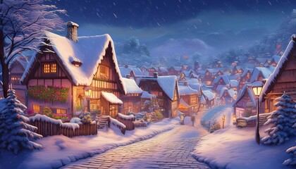 Fototapeta premium The beauty of winter captivates the heart. 