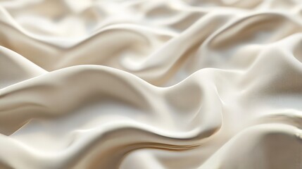 Fototapeta premium A smooth silk texture with soft flowing curves and delicate sheen