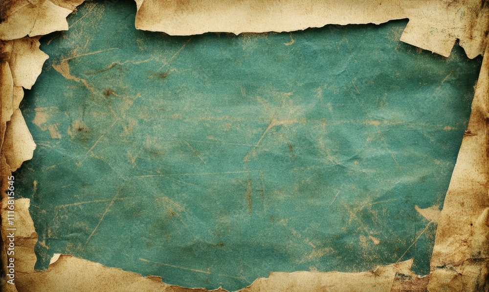 Poster this background features a vintage background of old green paper that uses grunge paper as the backg