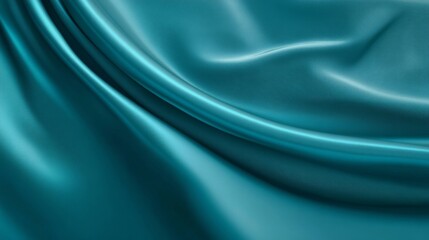 Obraz premium Cool teal background with a smooth surface, no texture, minimalistic and fresh