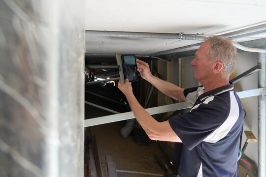 Home inspection under the house reveals potential issues and solutions