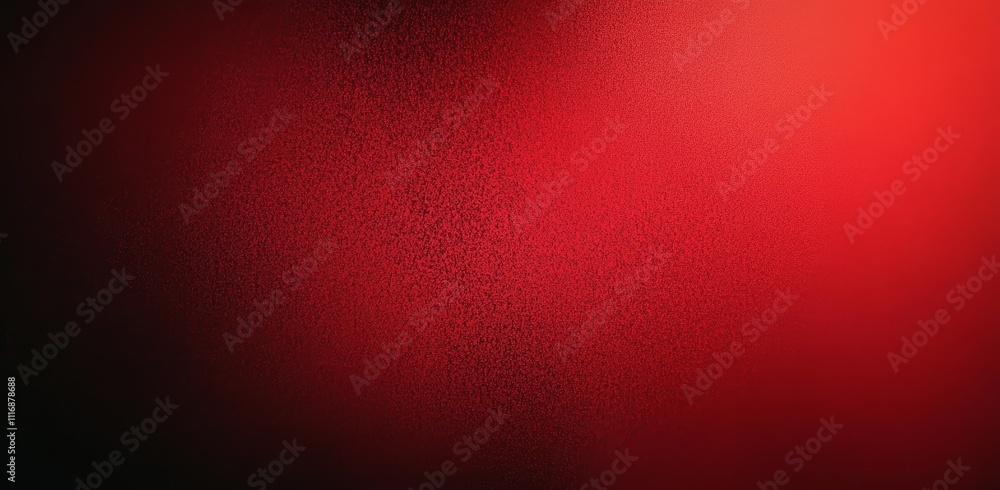 Poster red gradient background textured grainy noise abstract minimalist design