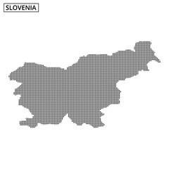 Obraz premium Detailed map representation of a geographical region with dotted texture and outlines