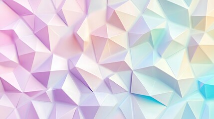 Fototapeta premium Holographic pattern with pastel rainbow colors, trendy and modern