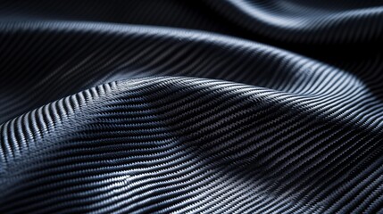 Sleek carbon fiber texture in black and gray, techy and modern