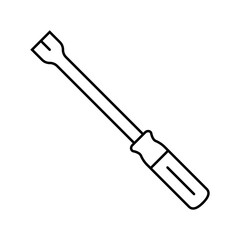 coolant pressure tester car line icon vector. coolant pressure tester car sign. isolated contour symbol black illustration