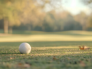 white golf ball on green grass