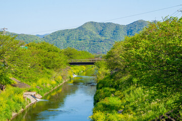 岐阜県大野町の日常風景