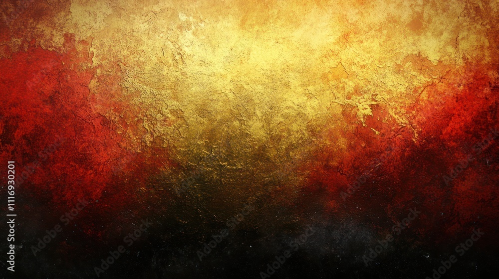 Poster Abstract Red Gold Texture Background Image