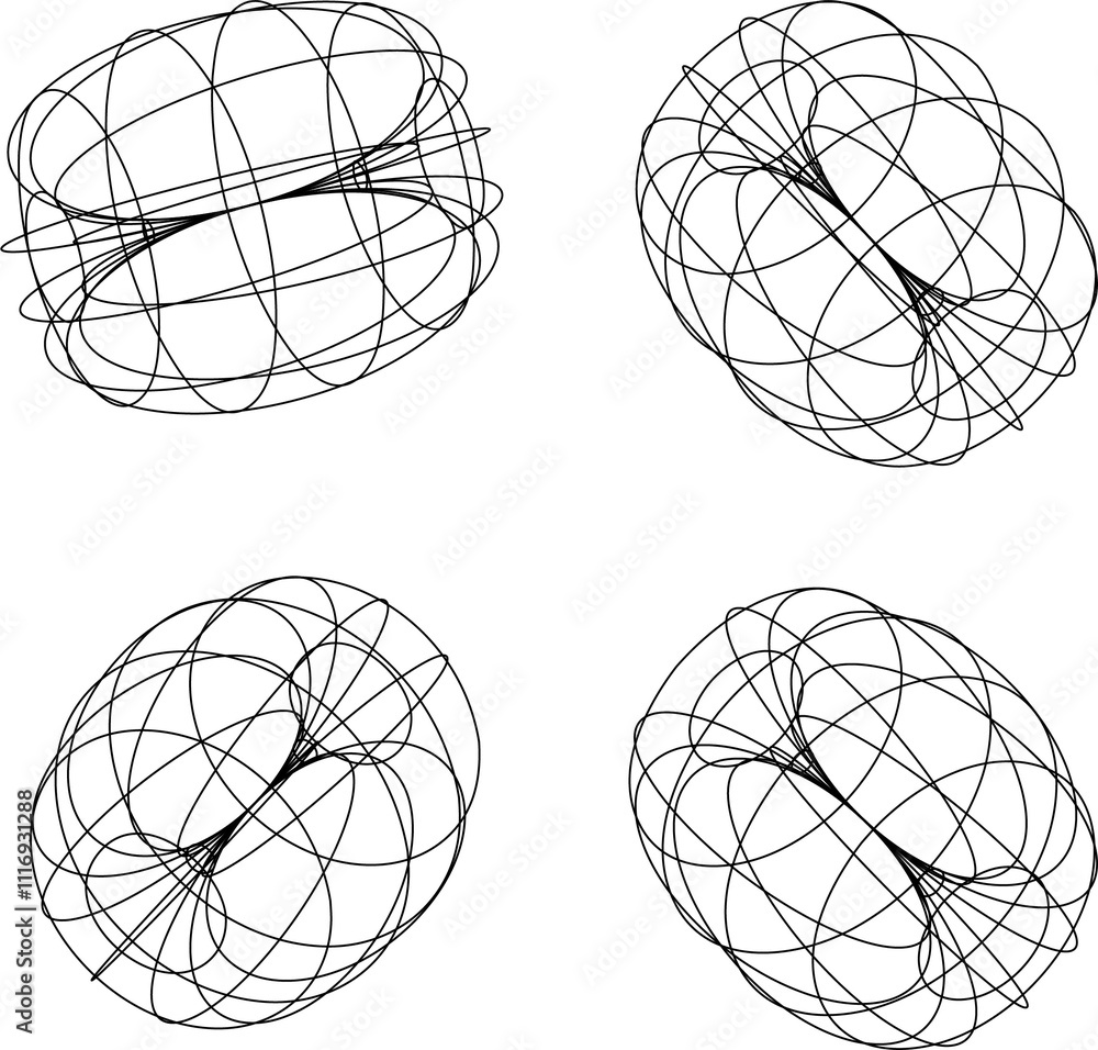 Poster wireframe shapes, lined sphere. perspective mesh, 3d grid. low poly geometric elements. retro futuri