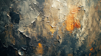 Naklejka premium Artistic texture with abstract colors in a close-up view showcasing depth and detail