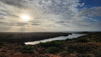 Obraz premium Yardie Creek in Western Australia