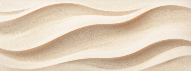 Mesmerizing Sand Texture with Windswept Wave Patterns in Neutral Tones