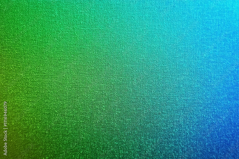 Aufkleber green blue gradient fabric texture background colorful matte abstract design shimmering canvas