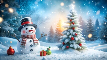 Fototapeta premium merry-christmas