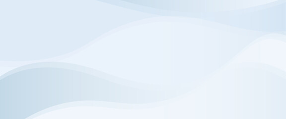 Obraz premium Abstract white paper wave background and abstract gradient and white wave curve lines banner background design.