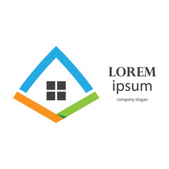 simple and elegant housing logo design