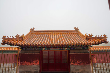 Naklejka premium Tibetan Architecture Scenery of the Four Great Regions Scenic Spots of Summer Palace in Beijing.