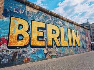 Vibrant Graffiti Wall - Street Art Culture of Berlin